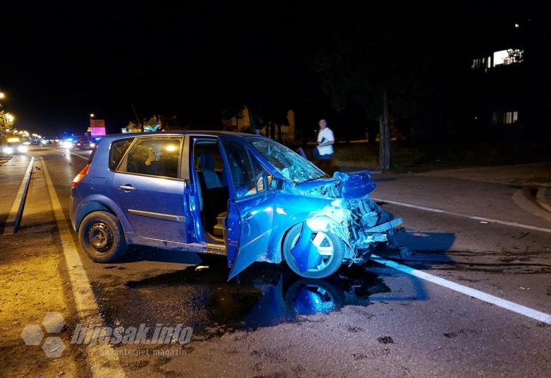 Vrapčići: Sudar tri vozila, promet obustavljen  - Teška prometna nesreća u Vrapčićima: Sudarila se tri vozila